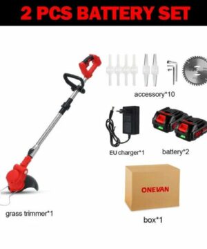 Cordless Lawnmower With Sx2 Battery And Charger