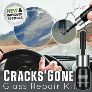 Cracks Gone Glass Repair Kit New Formula