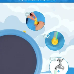 Dog Splash Sprinkler Pad