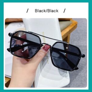 Double Beam Slim Retro PC Frame Optical Glass