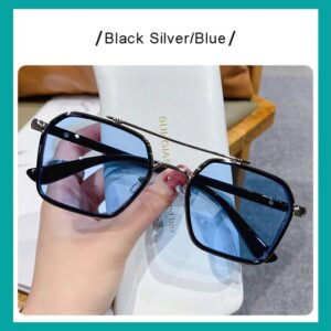 Double Beam Slim Retro PC Frame Optical Glass