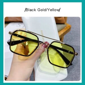 Double Beam Slim Retro PC Frame Optical Glass