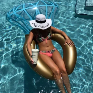 Alternative view of Engagement Ring Inflatable Pool Float
