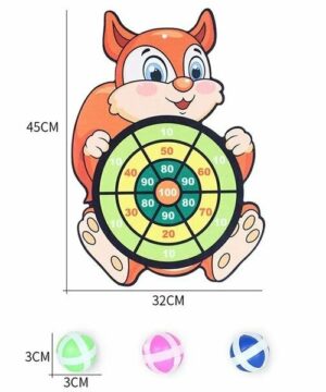 Funny and Safe Cartoon Dart Board Games