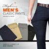 High Stretch Mens Classic Pants