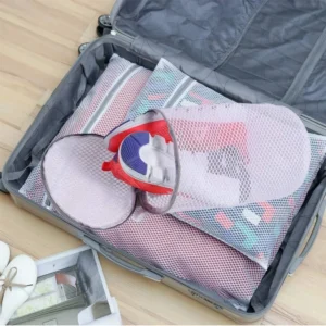 Household essentials-mesh laundry and shoe cleaning bag