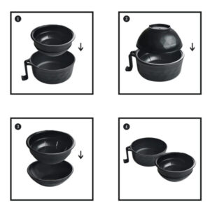 Instant Noodle Bowl Microwave Ramen Cooker