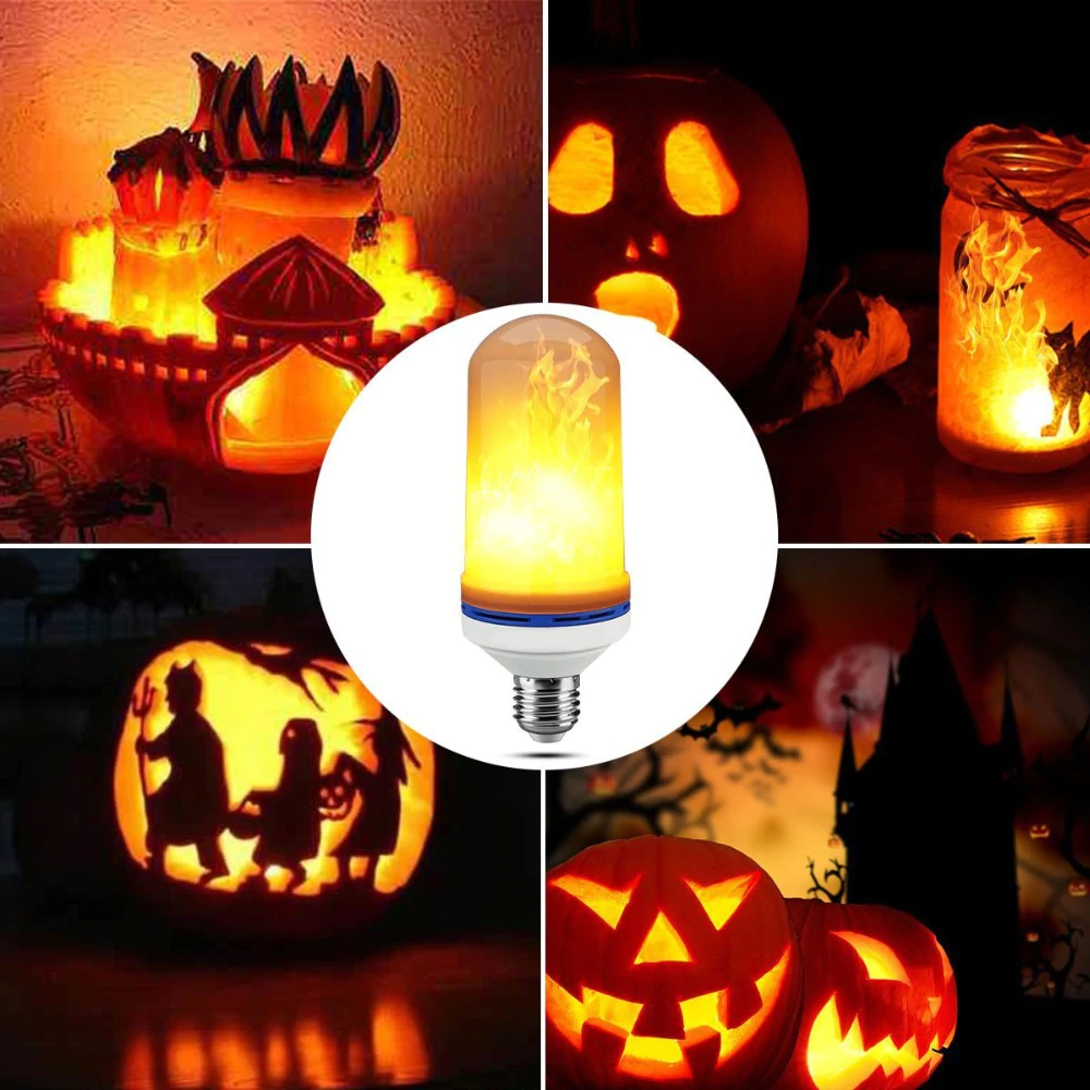 LED Flame Effect Light Bulb