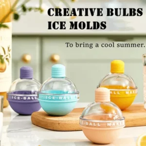 Light Bulbs Ice Molds