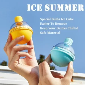 Light Bulbs Ice Molds