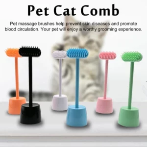 Long Handle Cat Massage Brush