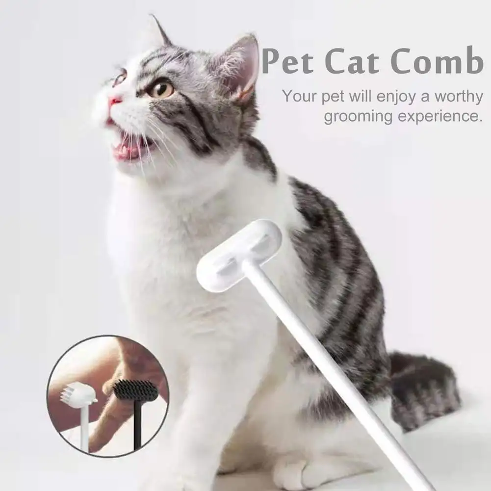 Long Handle Cat Massage Brush