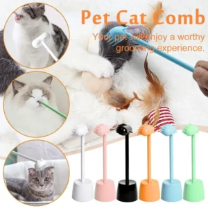 Long Handle Cat Massage Brush