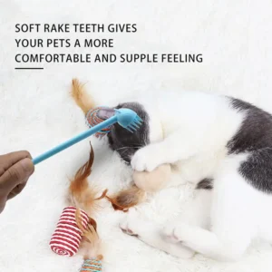 Long Handle Cat Massage Brush
