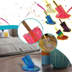 Alternative view of Melting Ice Cream Decoration