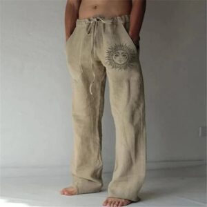 Mens Fashion Streetwear Straight Trousers