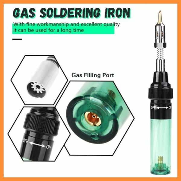 Multi-Function Gas Soldering Iron Set