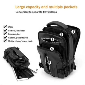 Multi-Functional Mens Crossbody Bag
