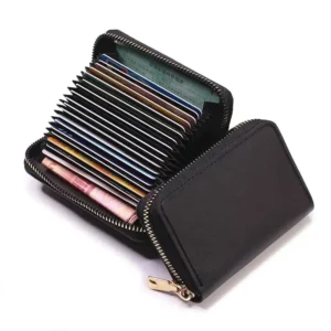 Multi-Compartment Anti-Credit Card Fraud Wallet Case