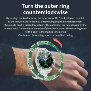 Multifunctional Bluetooth Talk Men Casual Smart Watch