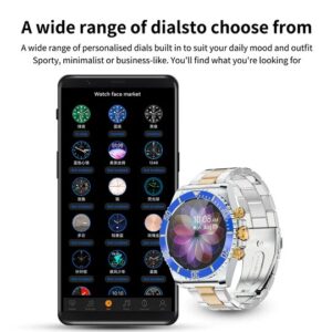Multifunctional Bluetooth Talk Men Casual Smart Watch