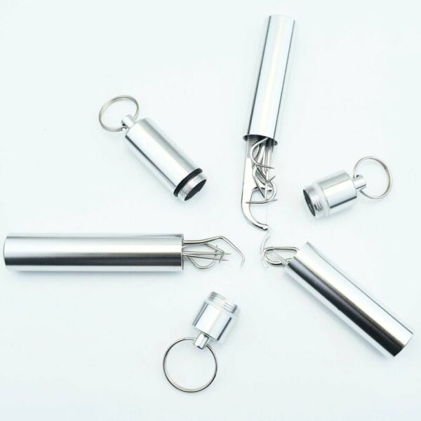 New 7 Pcs Stainless Steel Toothpick