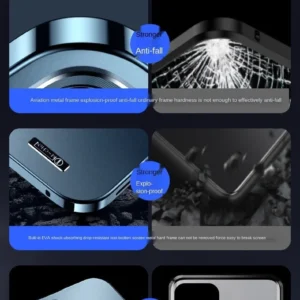 New Aviation Grade Metal Apple Series Small Hard Shell