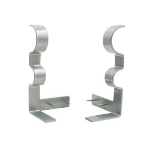 No Drill Curtain Rod Bracket