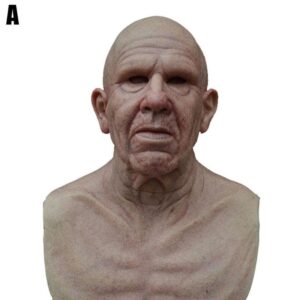 Old Man Women Headgear Mask