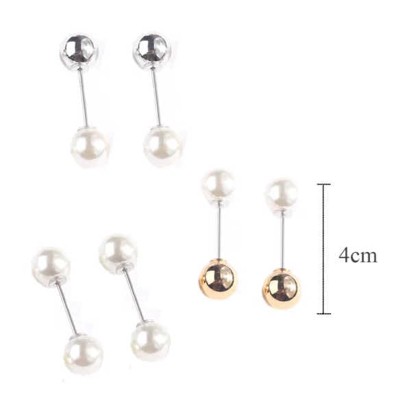 Pearl Brooch Clothing Decoration Clip Set