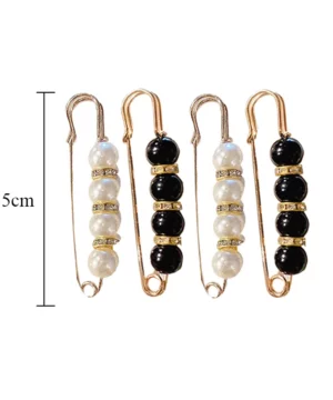 Pearl Brooch Clothing Decoration Clip Set