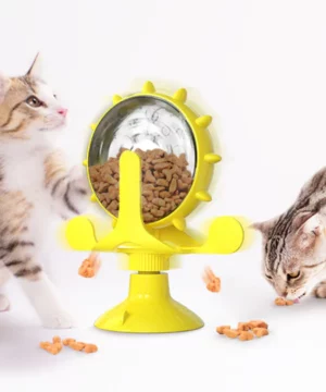 Pet Food Spinning Windmill