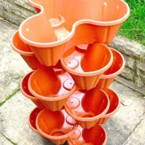 Plant Festival Special-Stand Stacking Planters Strawberry Planting Pots
