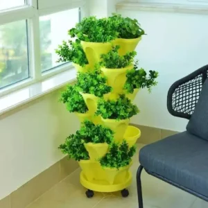 Plant Festival Special-Stand Stacking Planters Strawberry Planting Pots