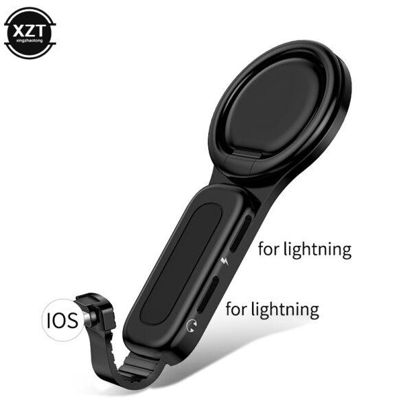 Portable Rechargeable iPhone Headphone 2-in-1 Adapter