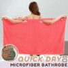 Quick Dry Microfiber Bathrobe