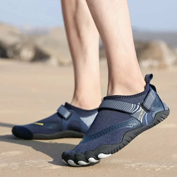 Quick Drying Water Shoes For Beach Double Buckles Aqua Shoes