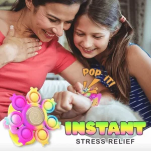 Sicon Dynamic Led Anti-Stress Spinning Pop Bubble Wristband