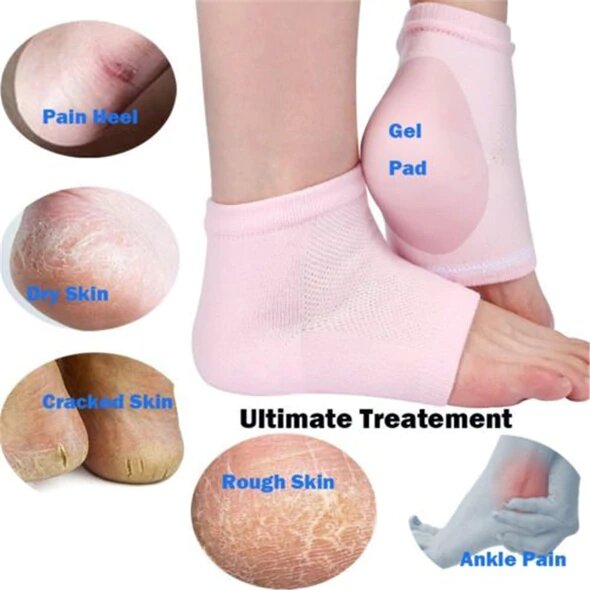 Silica Gel Socks-Better Absorption of Foot Care Cream