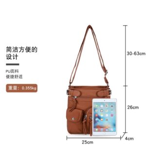 Soft Leather Shoulder Purse Bag
