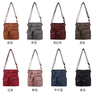 Soft Leather Shoulder Purse Bag