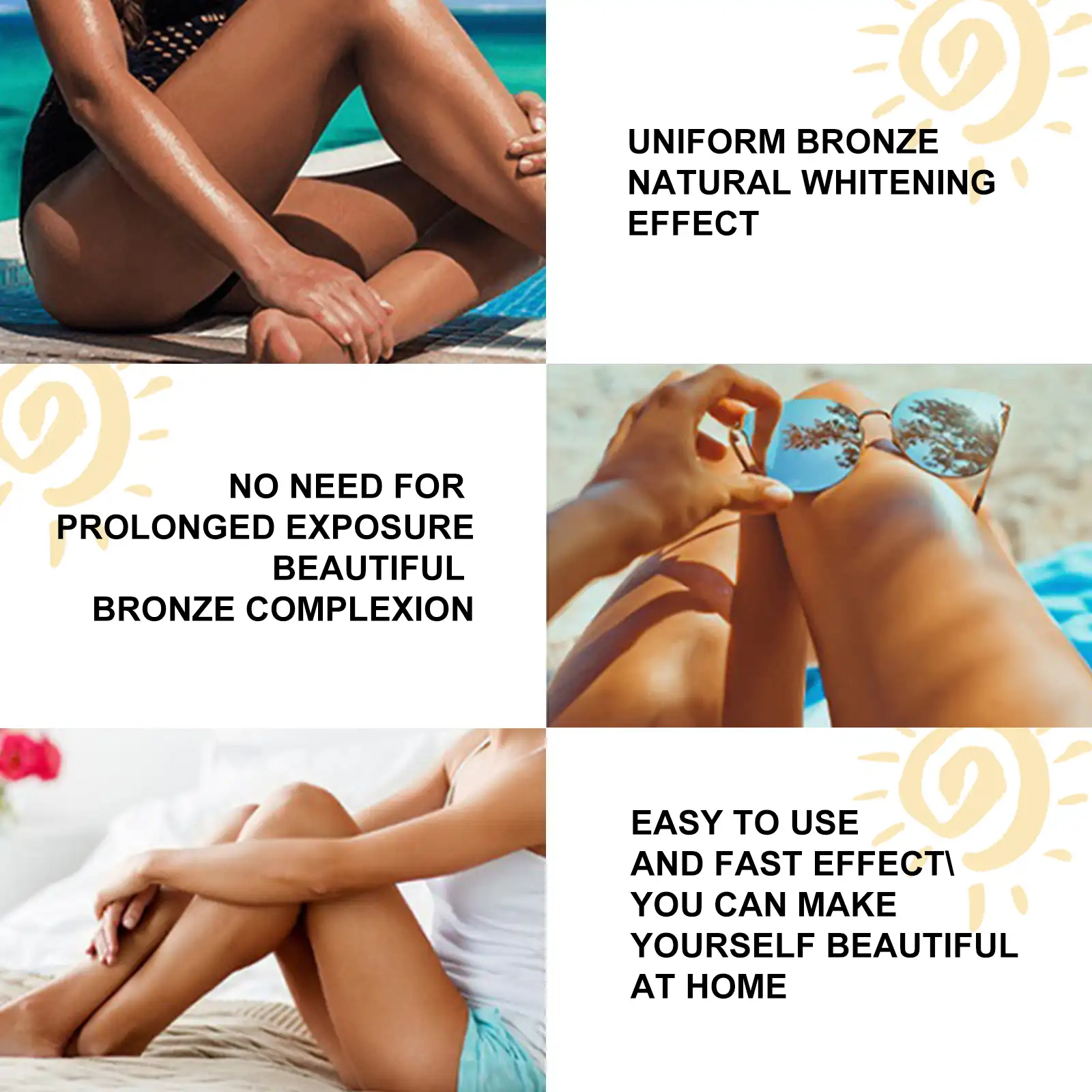 Tanning Cream Bronzer Gel