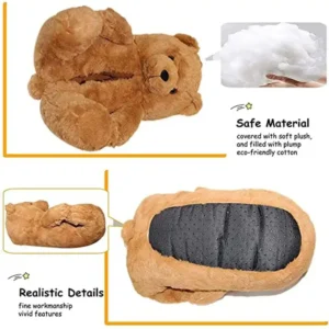 Teddy Bear Slippers