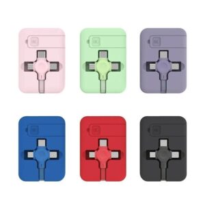 Alternative view of Three In One Charging Cable Roll