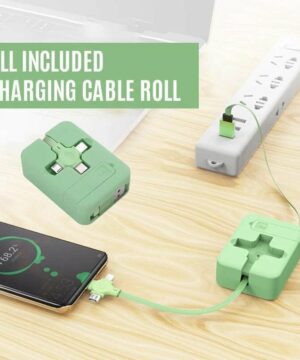 Three In One Charging Cable Roll