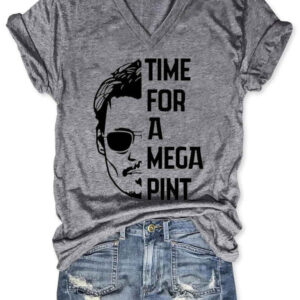 Time For A Mega Pint T Shirt