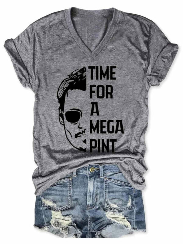 Time For A Mega Pint T Shirt