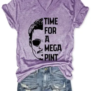 Time For A Mega Pint T Shirt