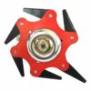 Universal 6-Steel Blades Razors Trimmer Head For Lawn Mower
