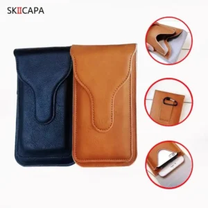 Universal Leather Case Waist Bag